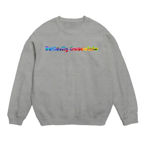 Butterfly Chocolate Crew Neck Sweatshirt