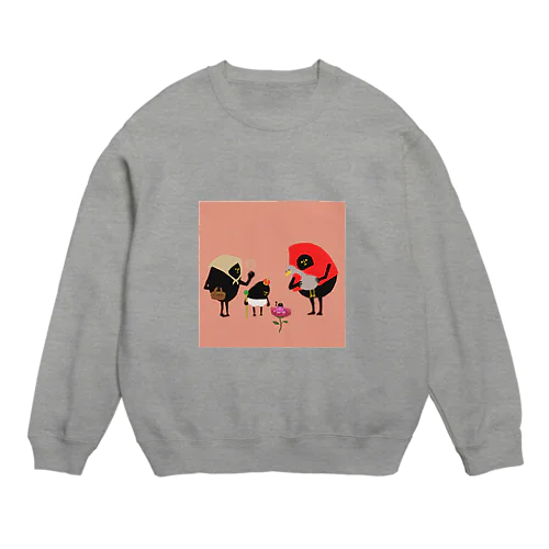 童話もじゃ Crew Neck Sweatshirt