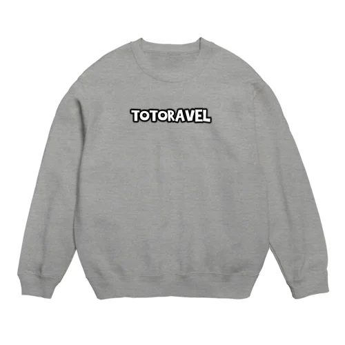 スウェット / 全4色（ホワイト文字ロゴ） Crew Neck Sweatshirt