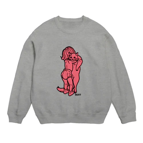 やまだないと　LOVECAT Crew Neck Sweatshirt
