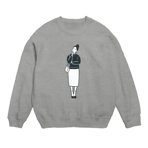 girl Crew Neck Sweatshirt