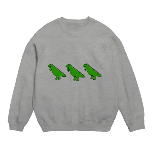 きょうりゅうさん Crew Neck Sweatshirt