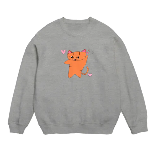 あいとらっちー Crew Neck Sweatshirt