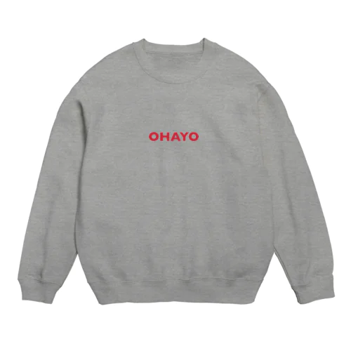 OHAYO Crew Neck Sweatshirt