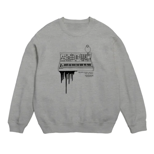 Moog文鳥 Crew Neck Sweatshirt