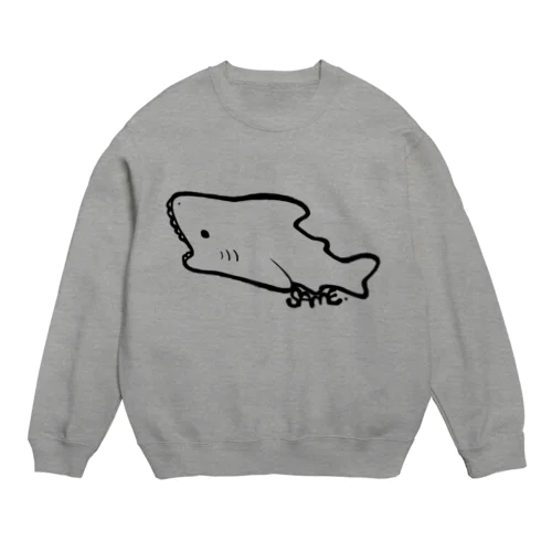 さめ Crew Neck Sweatshirt