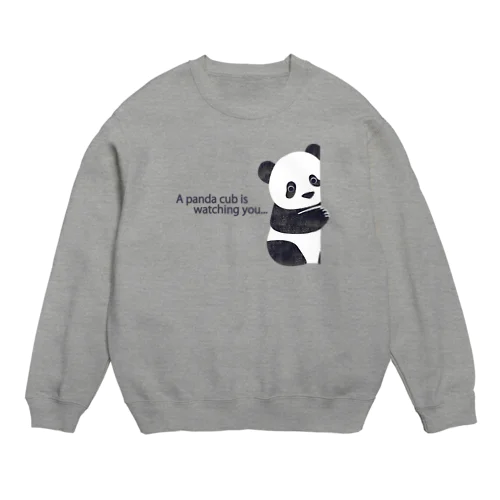 コパンダが見てますよ！ Crew Neck Sweatshirt