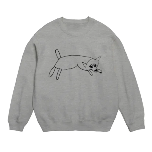 ふて寝るりこ Crew Neck Sweatshirt