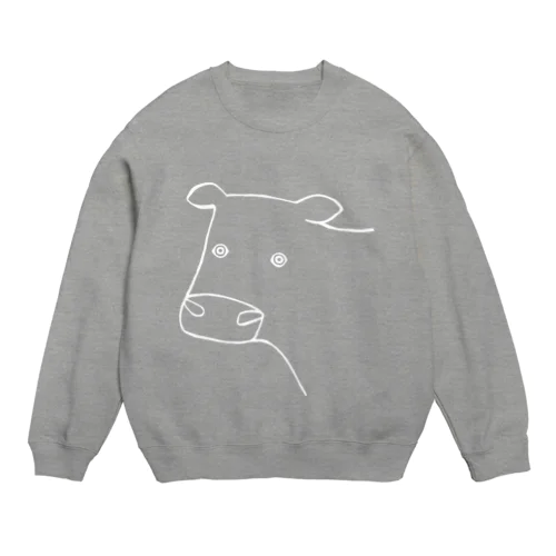 ウシ２ Crew Neck Sweatshirt