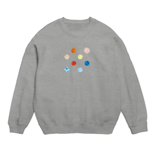 惑星ドット Crew Neck Sweatshirt