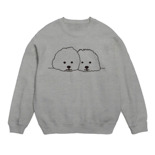 mamegoma02 Crew Neck Sweatshirt