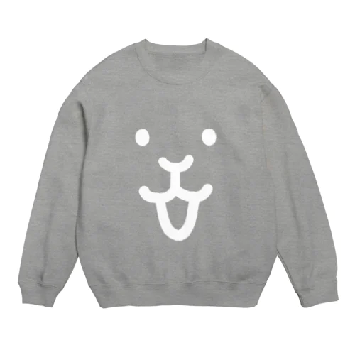 うさみよしお「ココロに笑顔」 Crew Neck Sweatshirt