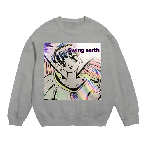 Swing earth Crew Neck Sweatshirt