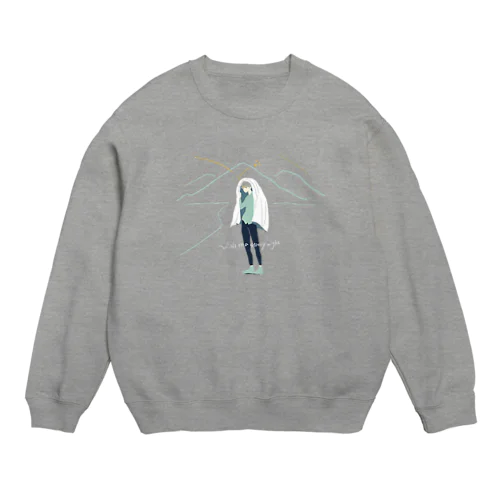 星降る夜 Crew Neck Sweatshirt