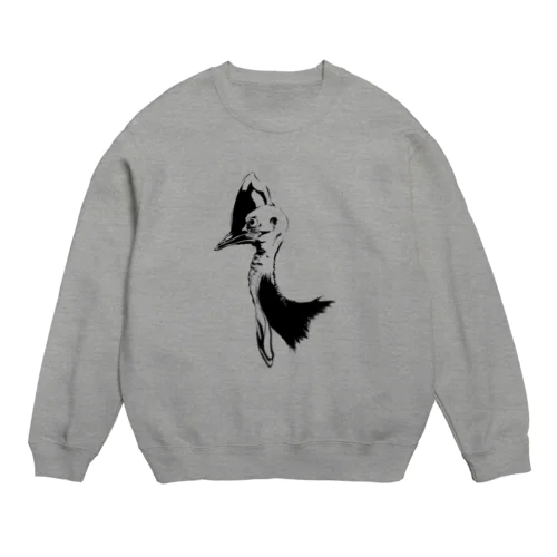 ヒクイドリ Crew Neck Sweatshirt