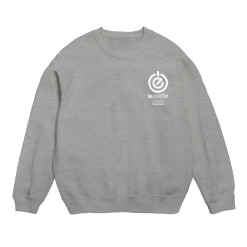 eスポーツ大原福岡　白抜きロゴ Crew Neck Sweatshirt