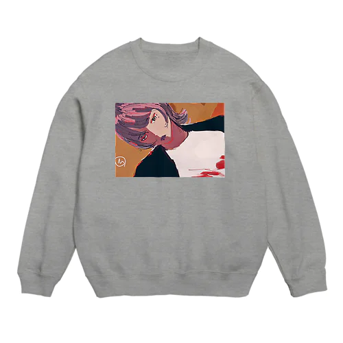 やさぐれT Crew Neck Sweatshirt