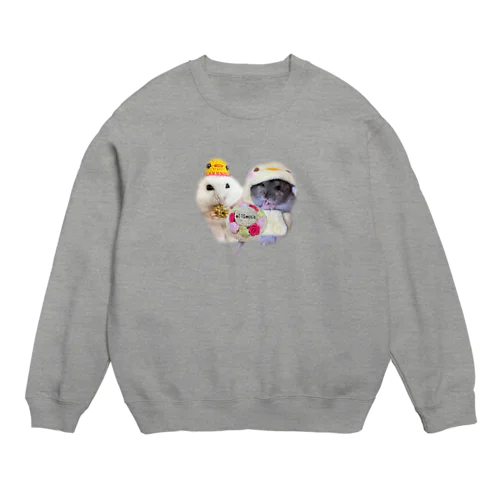 みいモカひよこグッズ Crew Neck Sweatshirt