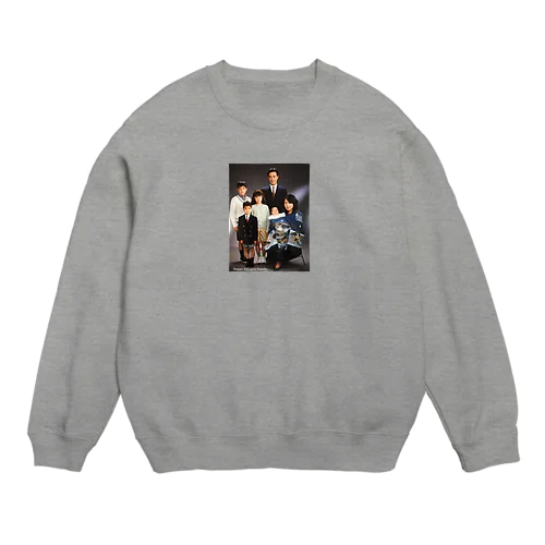 Happy Kikugen Family  Crew Neck Sweatshirt