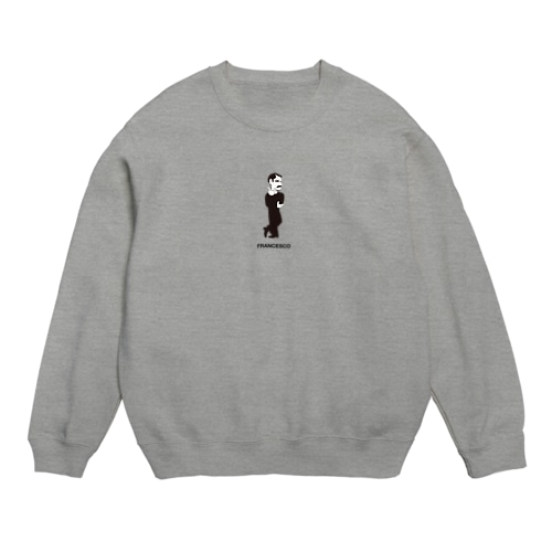 AHD公式キャラクター[フランチェスコ] Crew Neck Sweatshirt