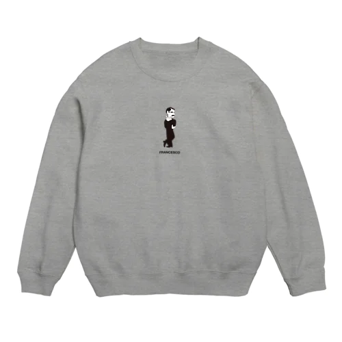 AHD公式キャラクター[フランチェスコ] Crew Neck Sweatshirt