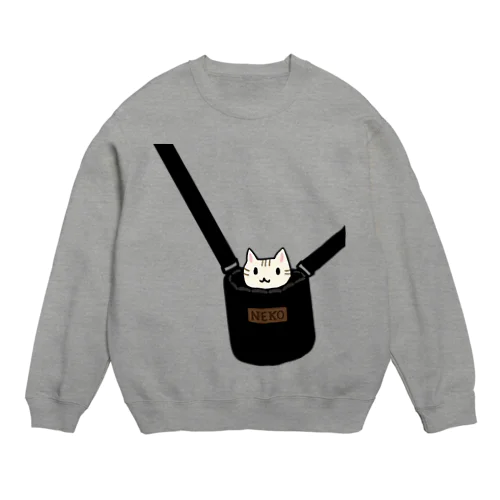 猫専用バッグ Crew Neck Sweatshirt