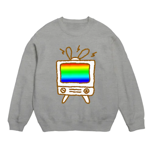 レトロTV Crew Neck Sweatshirt