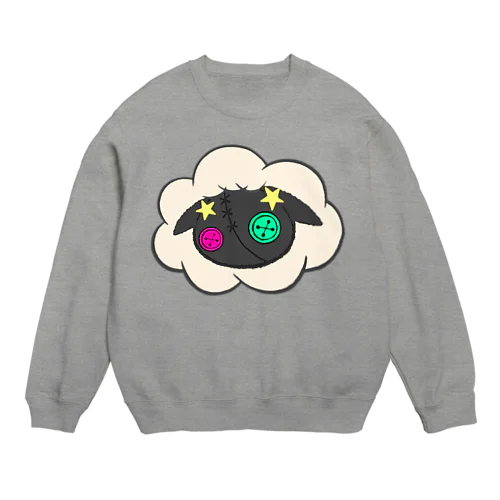 【つむぎはぎシリーズ】ひつじ Crew Neck Sweatshirt