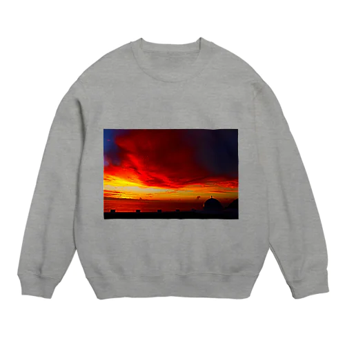 紅い太平洋 Crew Neck Sweatshirt