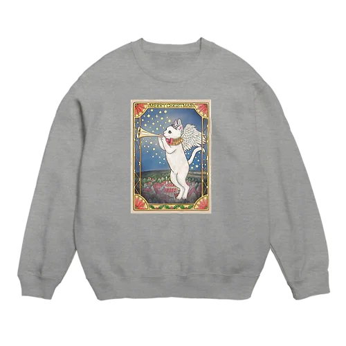 　ねこ天使 in Xmas Crew Neck Sweatshirt