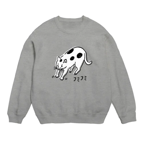 フミねこ Crew Neck Sweatshirt