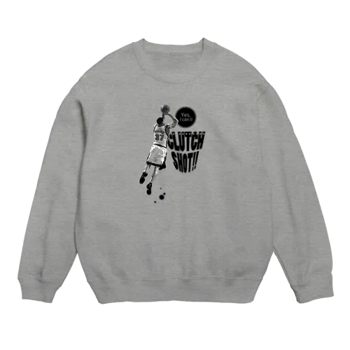 バスケ クラッチショット Crew Neck Sweatshirt