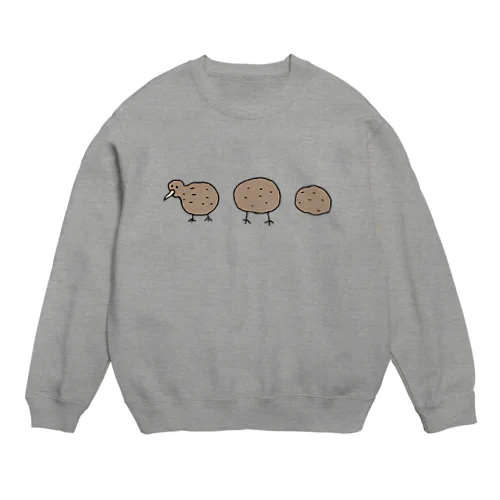 進化するキウイ Crew Neck Sweatshirt