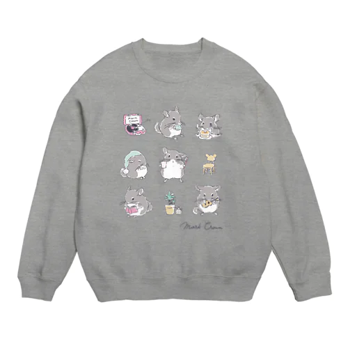 チンチラ Lifestyle Crew Neck Sweatshirt