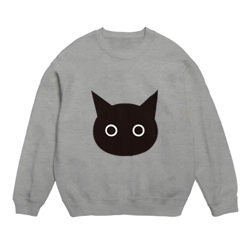 黒猫 Crew Neck Sweatshirt