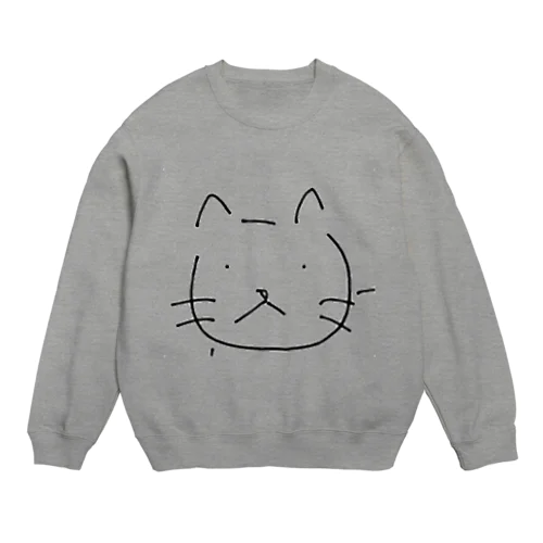 ねこ Crew Neck Sweatshirt