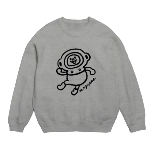 元気もりもりモグっぺ Crew Neck Sweatshirt