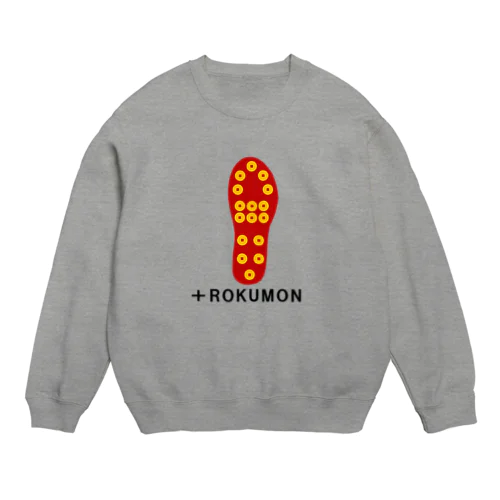 十​六​文​銭​キ​ッ​ク Crew Neck Sweatshirt