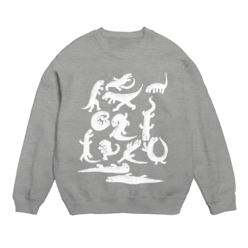 ダイナソーズ　ホワイト Crew Neck Sweatshirt