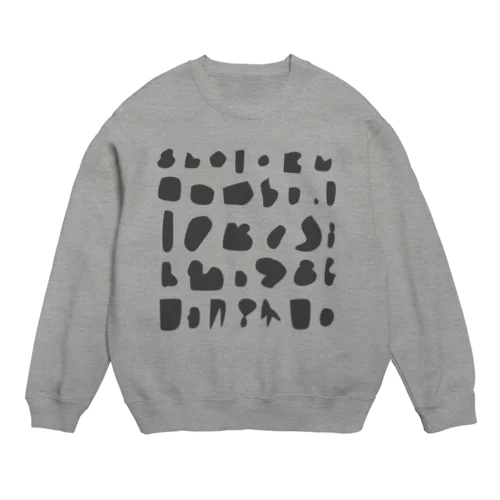 石ころりん Crew Neck Sweatshirt