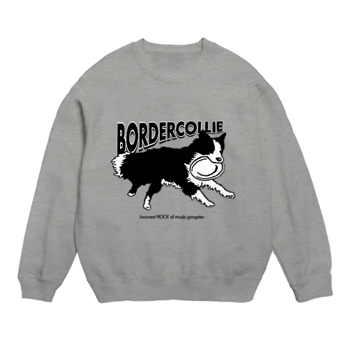 ボーダーコリー　フリスビー Crew Neck Sweatshirt