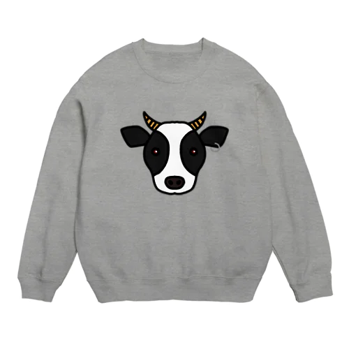 も？ Crew Neck Sweatshirt