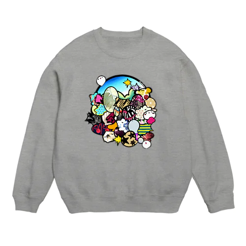 ガヤガヤ Crew Neck Sweatshirt