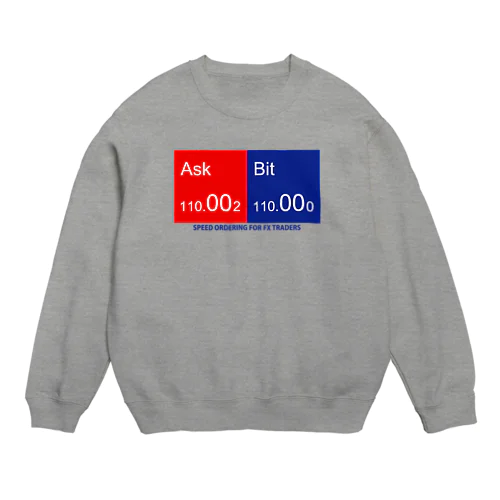 タミヤカラー FX スピード注文 bit ask トレーダー トレード 外為 為替 Crew Neck Sweatshirt