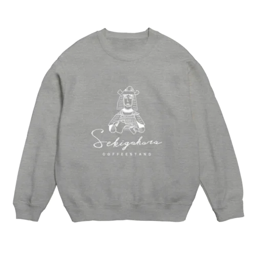 白インクアイテム Crew Neck Sweatshirt