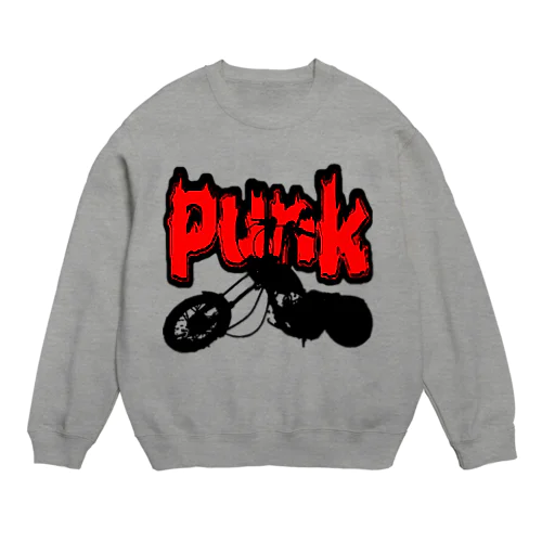 パンクバイカーズ Crew Neck Sweatshirt