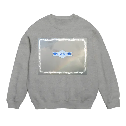 HW&Fと虹 Crew Neck Sweatshirt