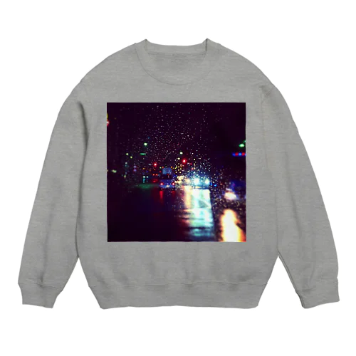 雨の夜の宇宙旅行 Crew Neck Sweatshirt