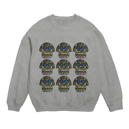 deep sb mexican skull sweat Crew Neck Sweatshirt