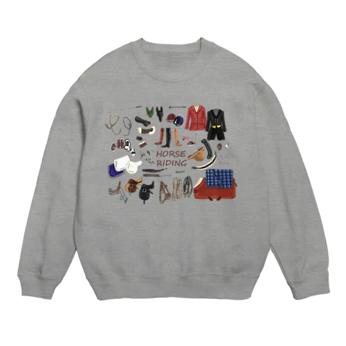 馬具 Crew Neck Sweatshirt